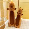 Topped Orange Long Strip Capybara Plush Toy Cute Doll Girl Kid Gift Birthday