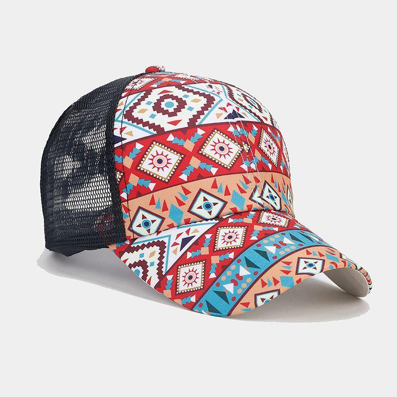 Cappellino da Baseball Estivo da Donna con Rete Traspirante in Poliestere per Protezione Solare Viaggi all'Aperto