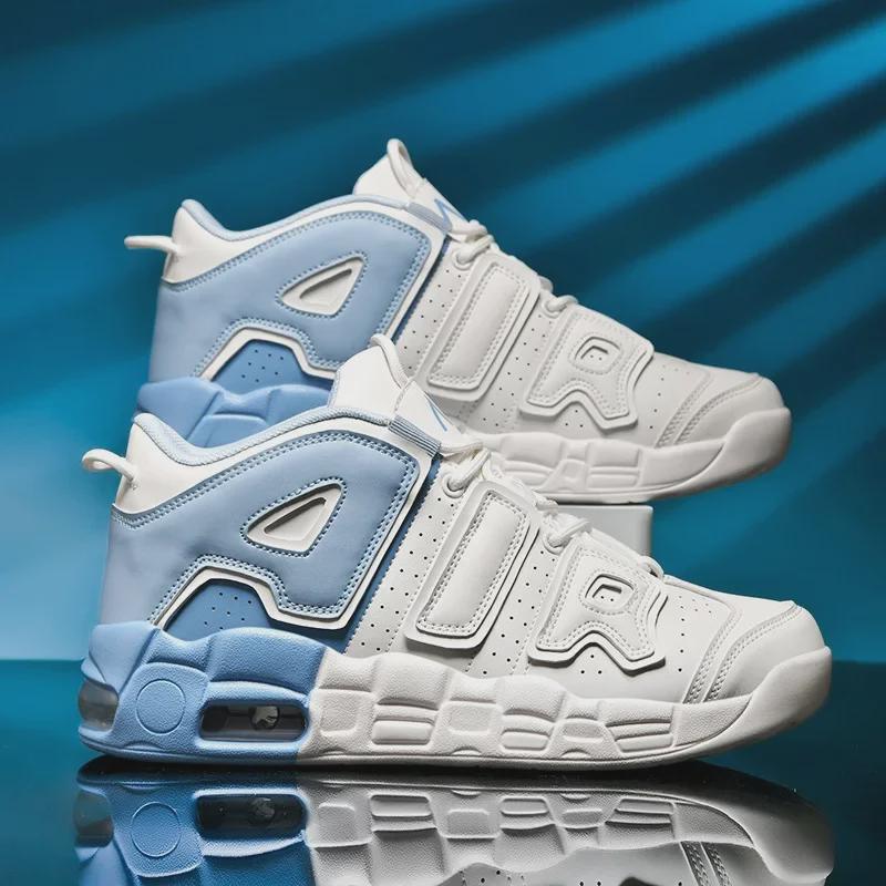 

Мужские модные высокие баскетбольные кроссовки Panda - стиль AJ1 36