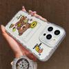 Card Slot Holder Silicone Wallet Pocket Case For iPhone 17 Air 16 14 Pro Max Oppo Reno 10 11 12 F Samsung S23 S24 S25 Plus Cover Clear Phone Bumper