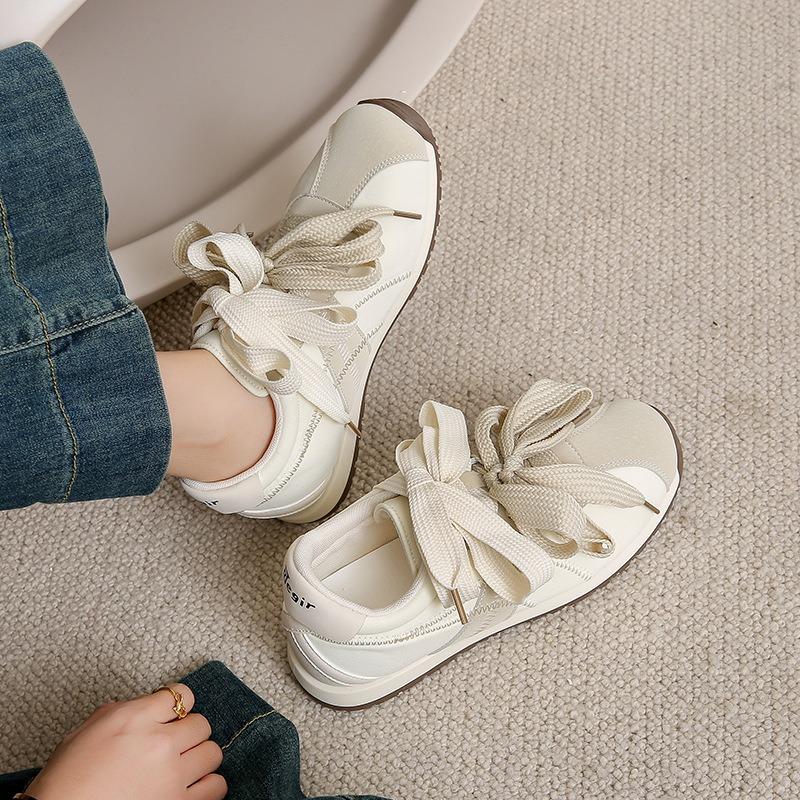 Inner increase mandarin duck shoelaces low-top casual sports shoes women's ballet shoes