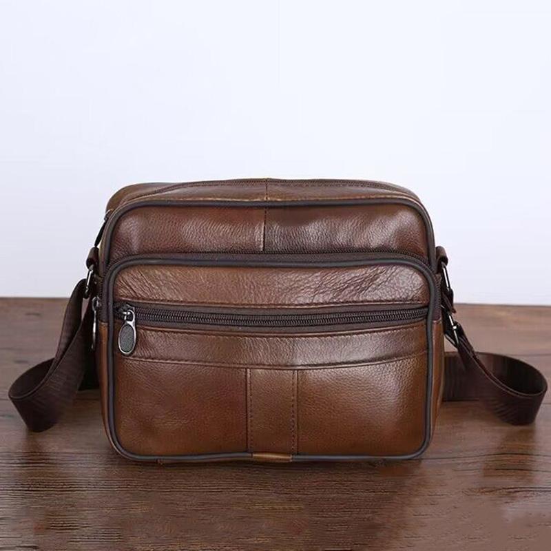 

Мужские сумки через плечо из натуральной кожи в стиле ретро, маленькая сумка-мессенджер кроссбоди для мужа, кожаная мужская сумка на молнии, дизайнерские сумки для вечеринок, подарок S хаки