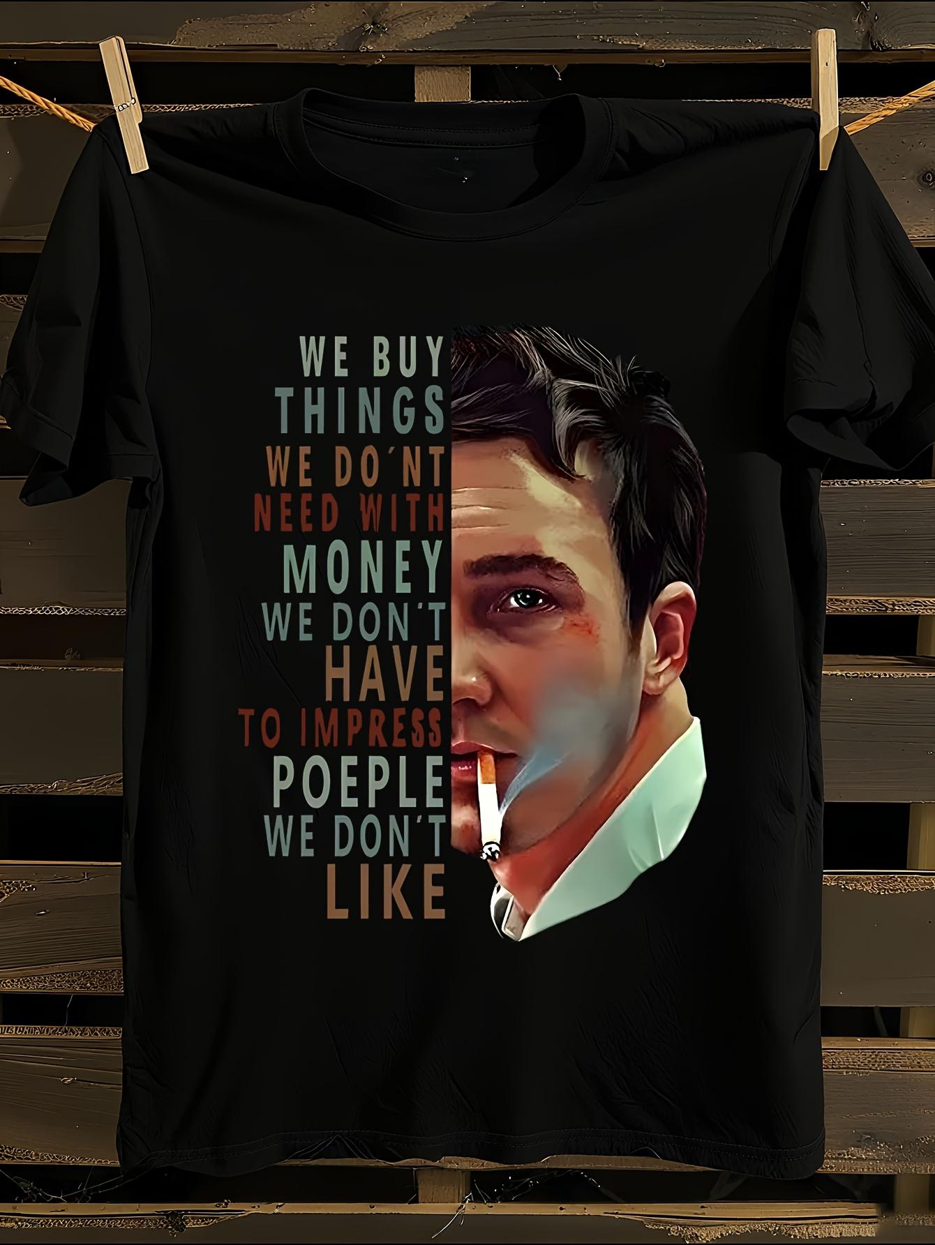 s Fight Club Movie Tshirt M