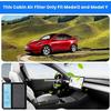 Upgraded HEPA Cabin Air Filter For Tesla Model 3 & Model Y Air Filter For Tesla (2016-2025) 2 Pack With Upgraded Activated Carbon High Efficiency