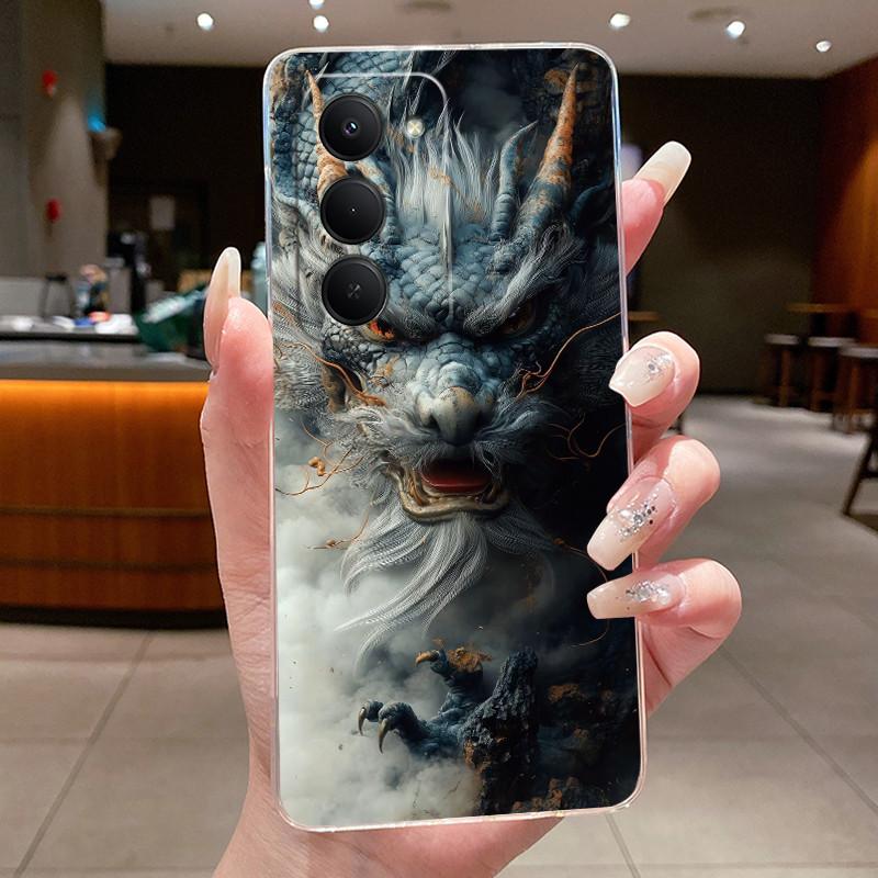 For Redmi15 5G 2025 For Xiaomi Redmi 15 5G Luxury Cute Cool Boys Girls Soft silicone Phone Case Back Cover Transparent TPU Shell