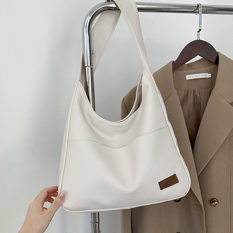 Solid Color Casual Womens Bag Bag Large Capacity Vintage Crossbody For Daily