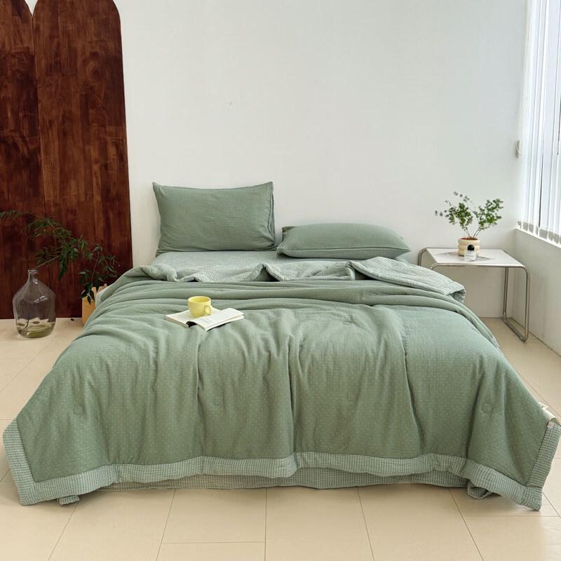 Tri-polar Cotton Soybean Fiber Summer Comforter