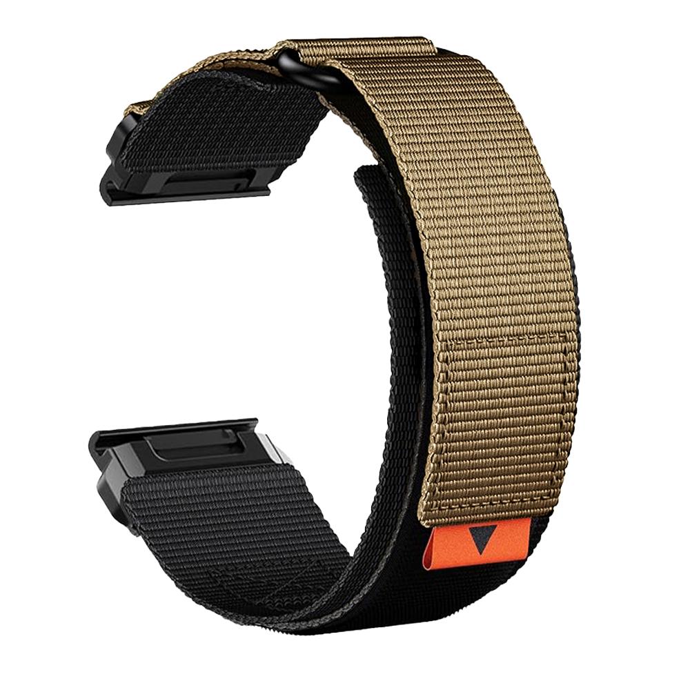 Soft Nylon Strap Watchbands Quick Release 22mm 26mm For COROS VERTIX 2 / 2S Watch Band For Garmin Fenix 8 6 6X 7 7X 5 5X