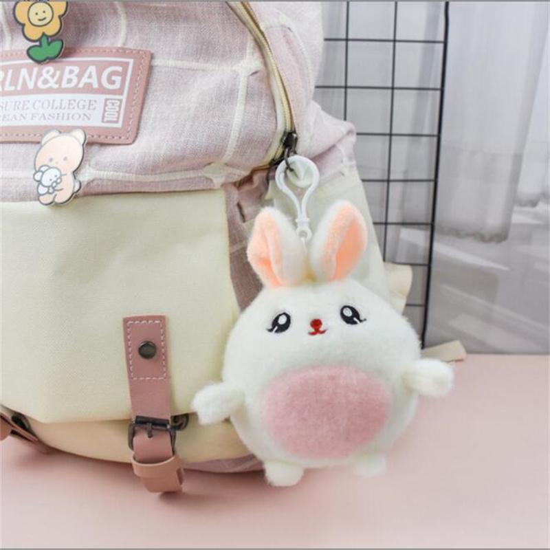 Niedliches kleines Kaninchen Plüsch Kleine Puppe 16CM Hase Anhänger zum Aufhängen Automat Stofftier Farbe Optional