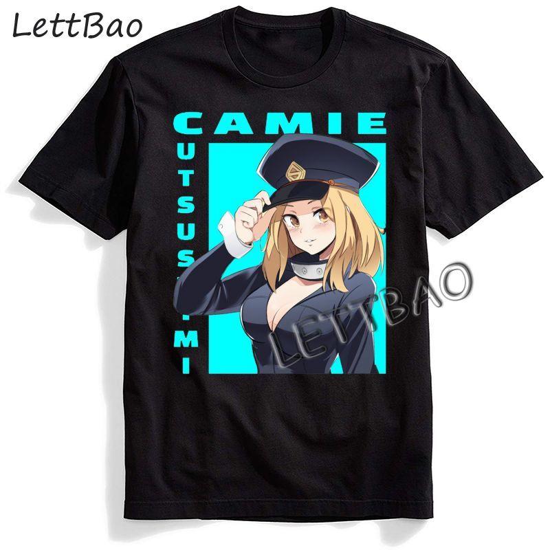 My Hero Academia Men T Shirt Casual 90S Anime Boku No Hero Academia Himiko T