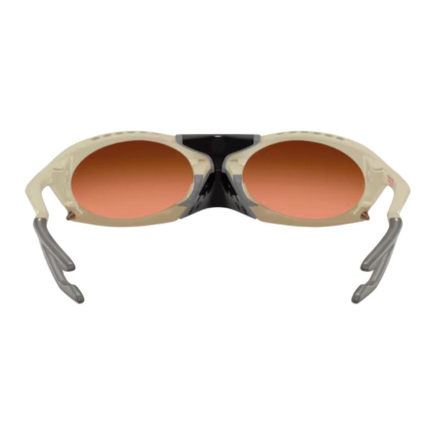 Oakley Full Frame Design Oval Sunglasses Men's White