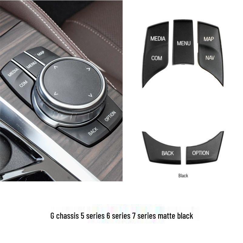 

Compatible with BMW G Platform Multimedia Buttons for 5, 6, 7 Series G30 G38 iDrive