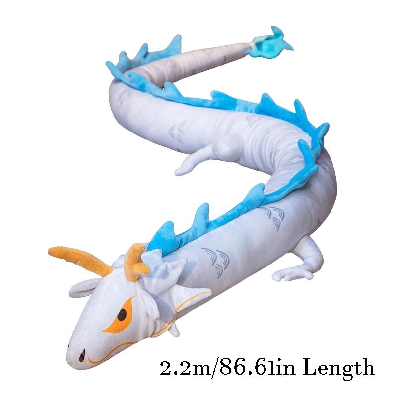 Chinese Dragon Plush Toy Pillow 5 Colors Available, Huge 4m Size