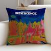 Bold BBROCKHAMPTONS Cushion Cover Breathable and Skinfriendly Linen Pillowcase Square Removable and Washable Cushion