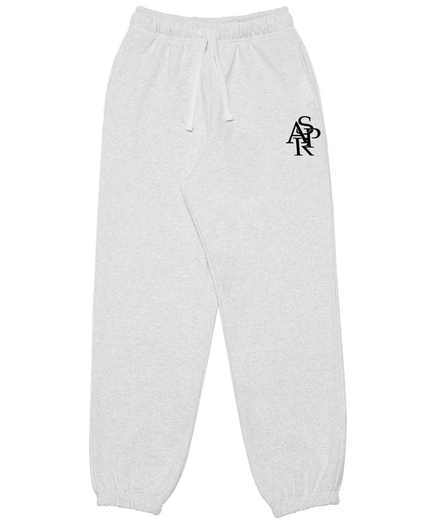 ASTRAL PROJECTION New Symbol Logo Comfortable Training Sweat Jogger Pants_White Melange