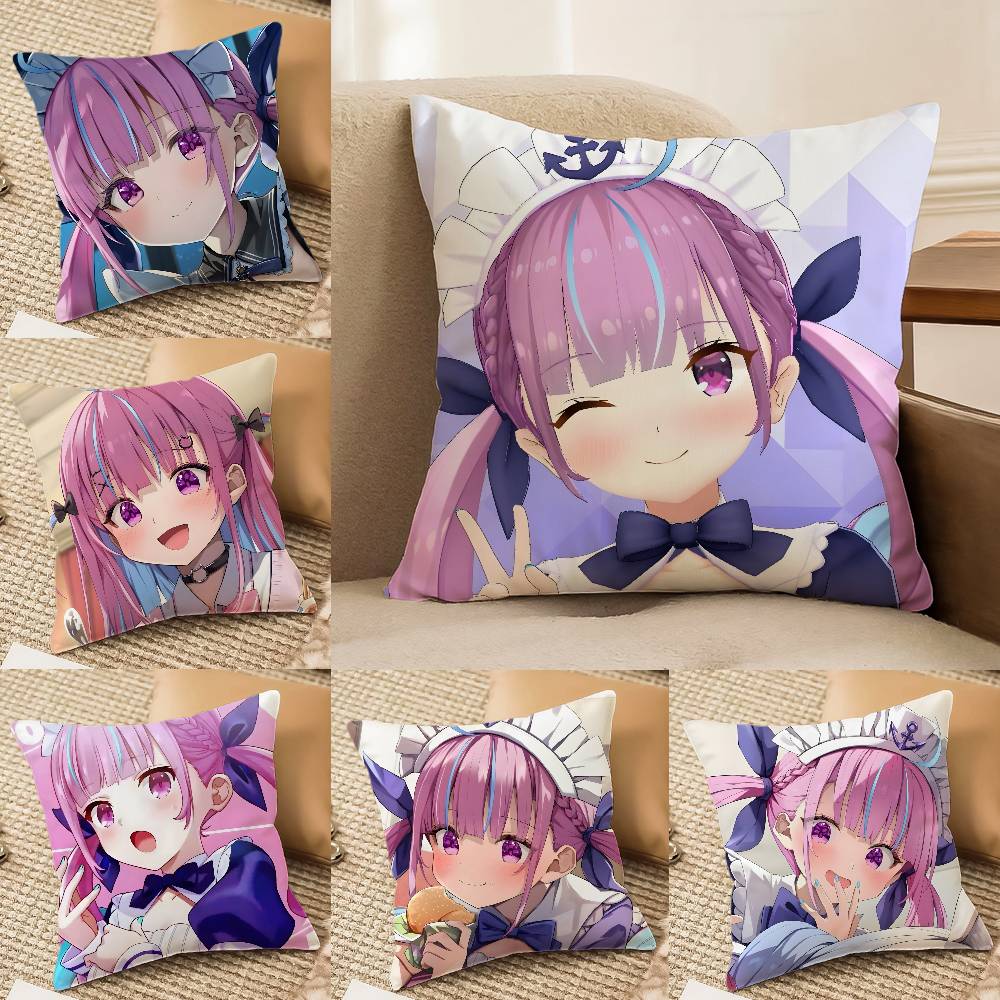 Virtual Idol Singer T-Tokino Sora-MT Pillow Case Printed Brushed Fleece Pillow Baby Skin-Touch Eco-Friendly Dye-Sublimat