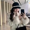 Autumn and Winter Hepburn Woolen Top Hat Female Bucket Hat French Retro Socialite Black Basin Hat Elegant Temperament Felt Hat