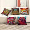 S-South Cartoon Park Cushion Cover Car Throw Pillow Case For Sofa Car Christmas Gift 40x40cm 45x45cm
