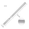 Four-Sided Stainless Steel Nail File Long Lasting Portable Manicure Tool for Polishing Shaping Nail Art DIY Travel Daily Use