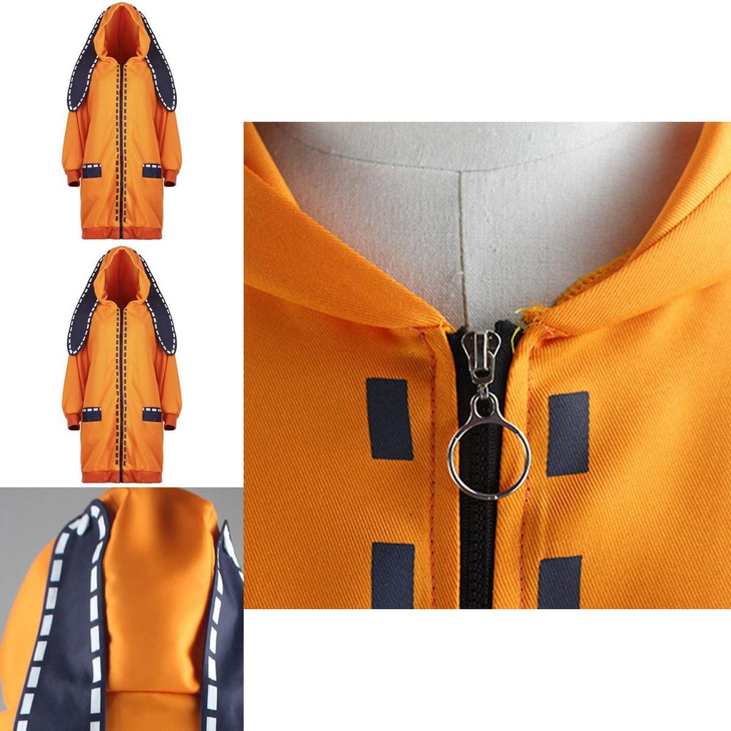 Kakegurui Compulsive Gambler Runa Yomozuki Cosplay Comfortable Hoodie Coat