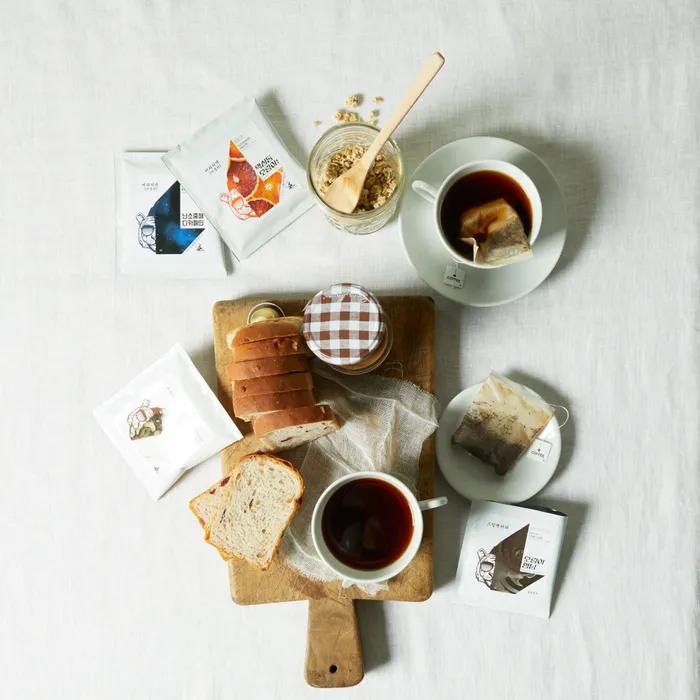 7 Bags of Beompyo Wondu Joseon Tiger Coffee Tea (sweet and Witty Acidity)