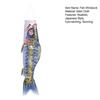 Japanese Carp Windsock Outdoor Hanging Fish Shaped Flag Kite Wind Socks for Garden Backyard Home Sushi Bar Restaurant Decoration