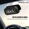Smart TPMS Auto Reifendruck Alarm Monitor System 4 Sensoren Display Solar Intelligente Reifendruck Temperatur Warnung