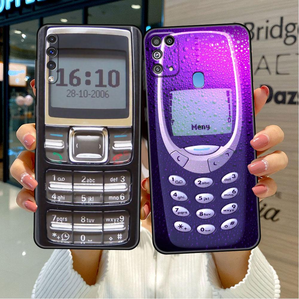 Case For Samsung Galaxy A50 A70 A30 A20s A20e A10 A40 A10s A10e M52 M51 M31 M30s M21 Black Phone Cover Smartphone Print