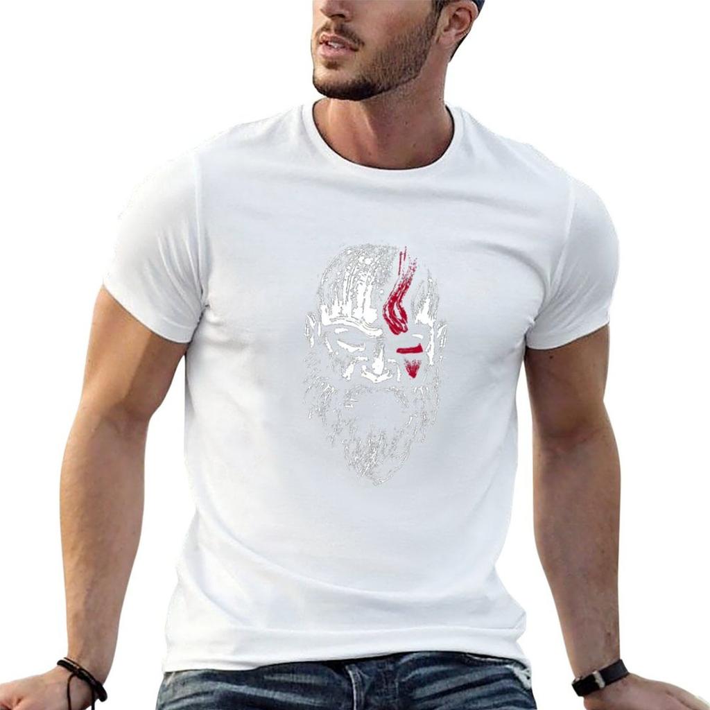 Kratos Tshirt Comfortable Basic Crew Neck Tee