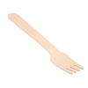 Couverts jetables - García de Pou - 232.47 - 100 unités - Fourchettes 14 cm - Bois naturel