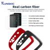 For Seat Leon 2005 2006 2007 2008 2009 2010 2011 2012 Real Soft Carbon Fiber Sticker LHD RHD Car Inner Gear Shift Panel Trim