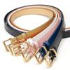 New High-end Chic Style Alloy Women's Belt Fashionable Versatile Pin Buckle Student Belt Decorative Jeans Belt Women