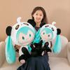 Cute Panda Hatsune Tsuba Plush Toy Large Cute Doll Doll Holding Doll Pillow Girl's Birthday Gift