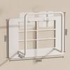 Wall Mount Router Stand Rack with Cable Management Design for Storage Box Bracket and Top Box, No Drilling Required, Wi-Fi Rack,
