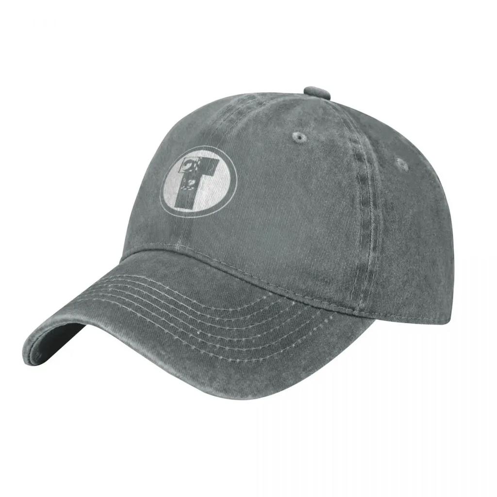 KLF The White Room Baseballkappen Vintage Denim Gewaschen Kopfbedeckung Unisex Stil Outdoor Laufmützen