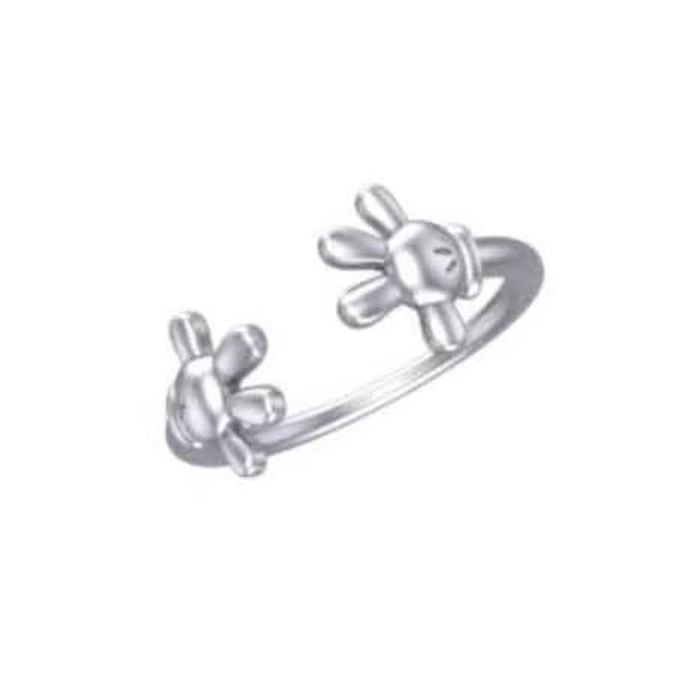 New 925 Silver Ring Zircon Shell Honey Jar Bow Ring Original S925 Finger Wedding Ring DIY Women's High Jewelry Gift