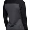 On Performance Lg Sleeve Breathable Round Neck T-Shirt Women tops Black Eclipse 1WE10320106