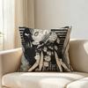 Manga Beautiful Ttomie Kkawakami Customizable Square Cushion Cover Double Sided Print Pillow Case