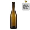 In-Stock Burgundy Green Glass Wine Bottle - Ideal for Red Wine, Liquor, Home Brewing, and Fruit Wine Storage