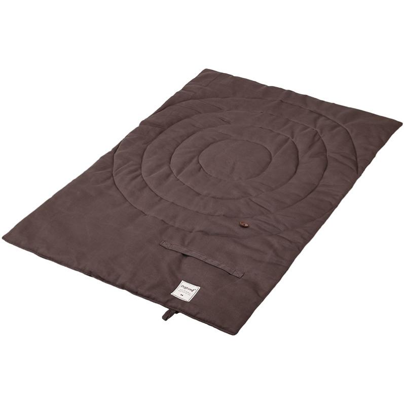 Foldable Dog Blanket Light Easy to Clean Dog Cage Pad Floor Mat Sleeping Bed for Indoor Outdoor Camping