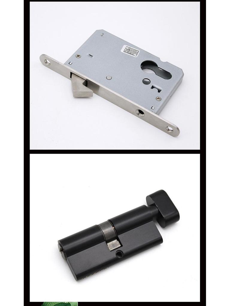 Stainless Steel 304 European Standard Sliding Door Mortise Lock for Balcony, Kitchen, and Hotel Bathrooms