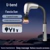 U-Shaped Elbow Fascia Gun: Multifunctional Massager for Neck, Back, Waist, and Legs