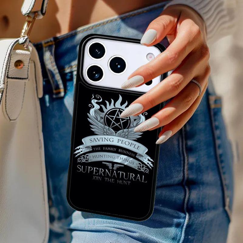 Supernatural Final Season 15 Phone Case For iPhone 17 Air 14 15 13 12 Max Cover For Apple 16e 11 Pro Max Plus Coque
