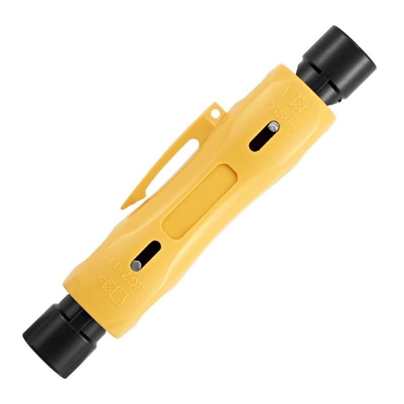 Stripping Tool Coax Coaxial Cable Wire Pen Cutter Stripper for RG59 RG6 RG7 RG11 Wire Stripping Pliers Tool Crimping