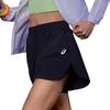 Asics Printed Logo Elastic Waist Woven Sports Shorts Women Bottoms Black 2012C959-001