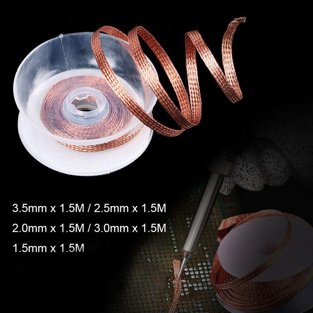 Professional BGA Repair Tools Tool Desoldering Braid Tape Copper Solde Wire Soldering Wick Tin Solder Removal