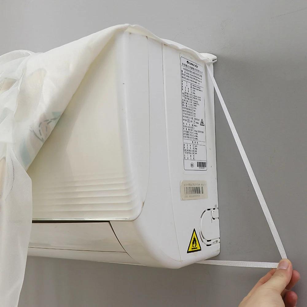 Air Conditioner Cover Home Decor Protective Case Waterproof Hanging Air Conditioning Home Fabric Indoor Dust Covers