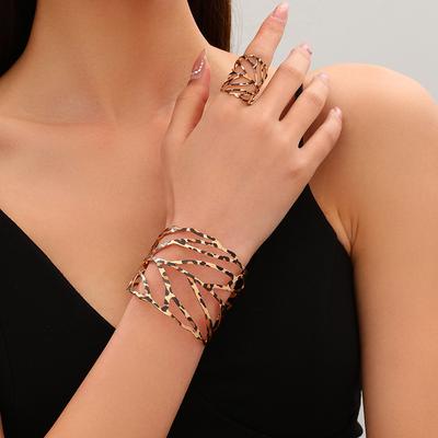 Leopardenmuster literarische Persönlichkeit Blattarmband Leopardenmuster elegant retro Blattring Damen Cover