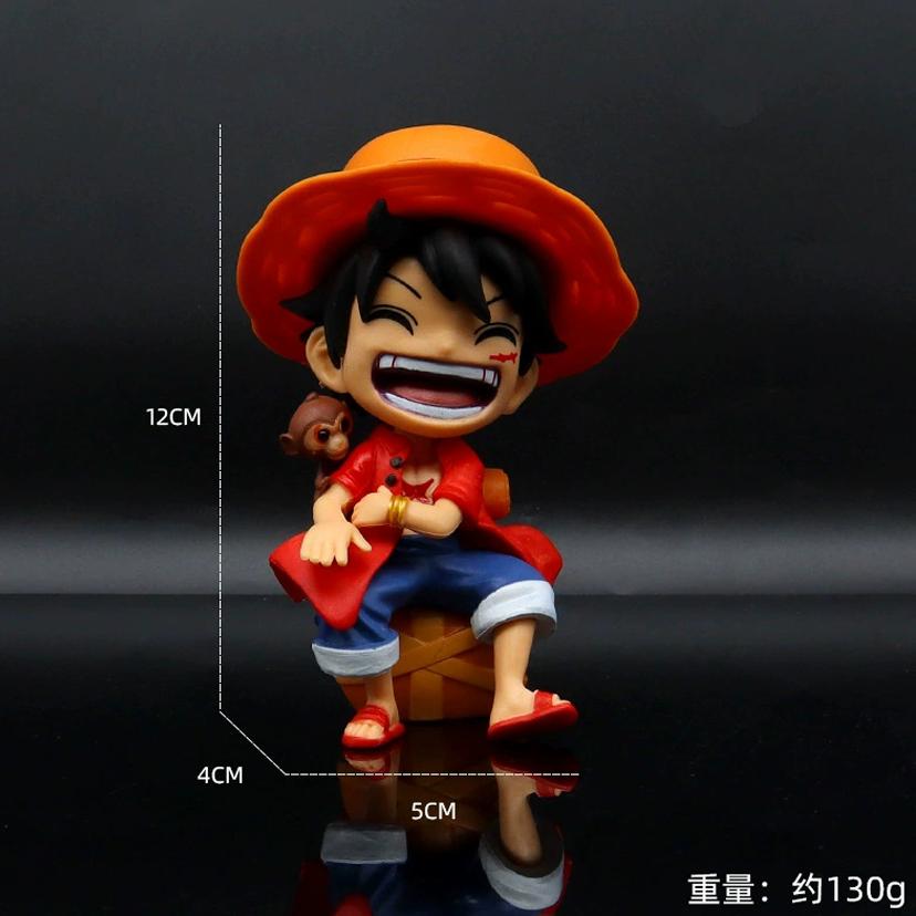 Anime Luffy Anime Action Figure Model Gifts Collectible figures for Kids 12cm# Color: C, size: 12cm
