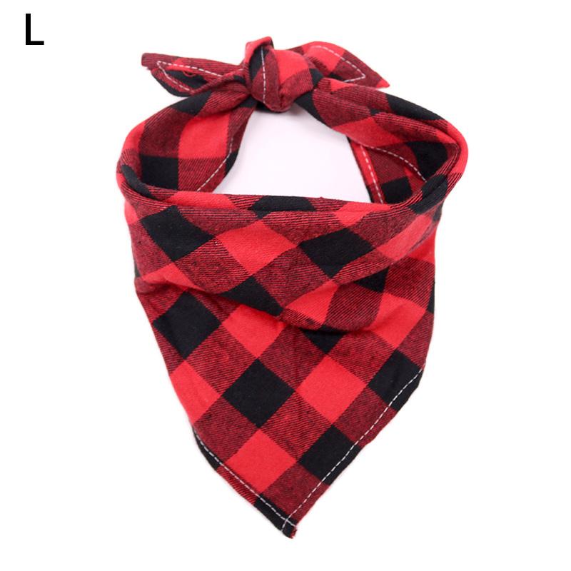 red plaid bandana